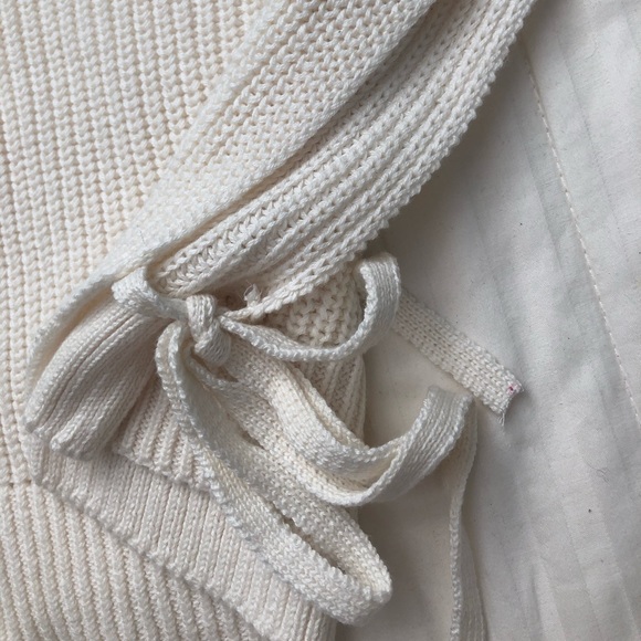 SOLD Forever 21 Mock Neck Knit Sweater w/ Open Sides - Picture 3 of 4